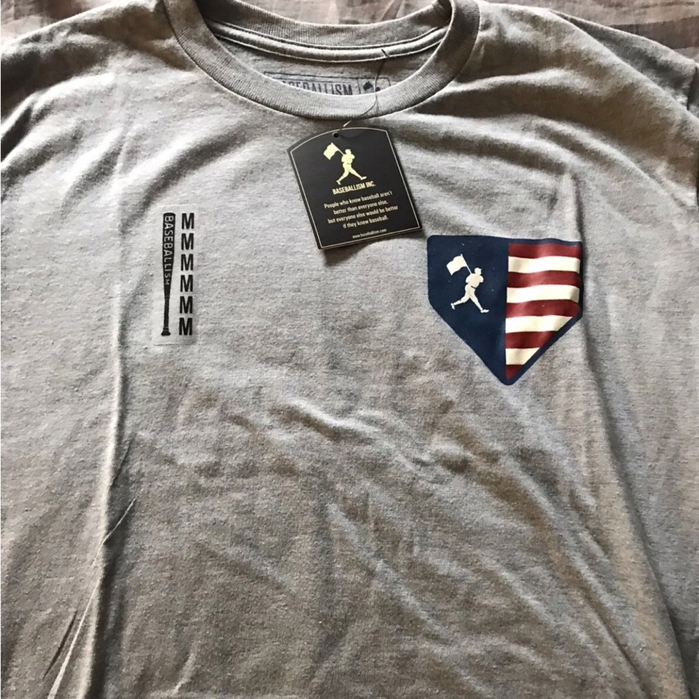 Baseballism USA Shirt Size Medium with Tags